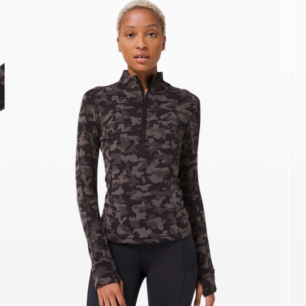Lululemon Run Briskly 1/2 Zip